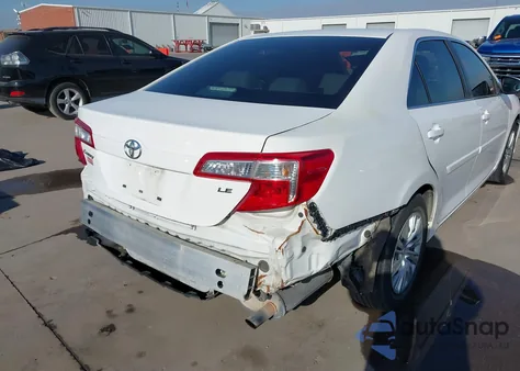 2012 Toyota Camry Le из США, поврежденный, VIN 4T4BF1FK2CR267032